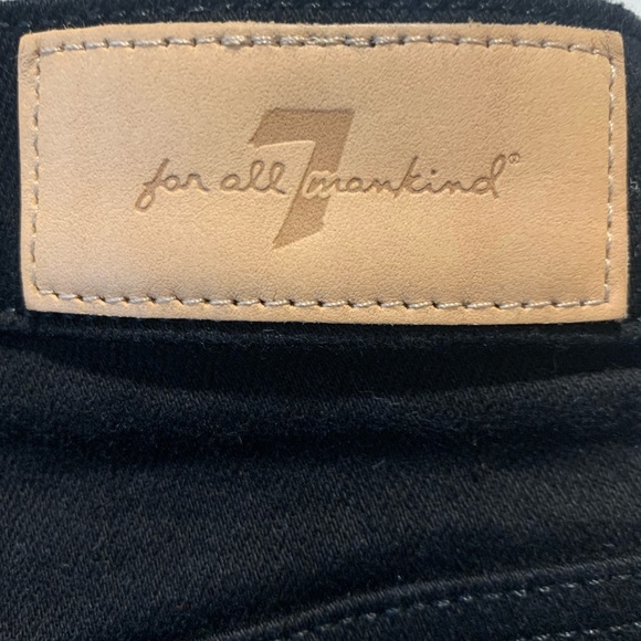7 For All Mankind “luxe vintage Aubrey” black jean - Picture 6 of 7